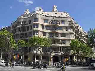  Barcelona:  Spain:  
 
 Casa Milà